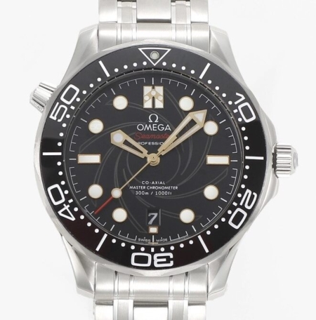 VS Factory Omega Seamaster Fake Diver 300M 210.22.42.20.01.004 Black Dial