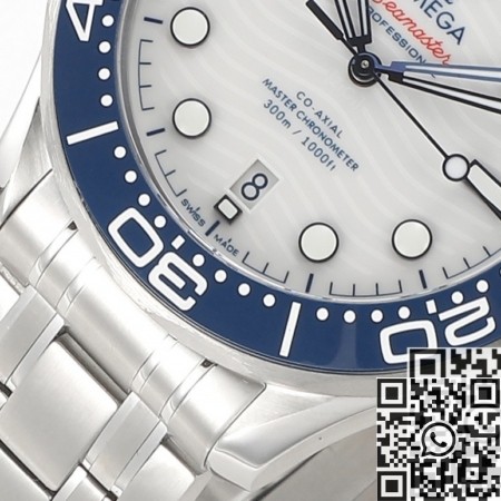 VS Factory  Fake Omega Watch Seamaster Diver 300M 522.30.42.20.04.001 Blue Ceramic Bezel