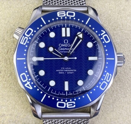 VS Factory Omega Seamaster Replica Diver 300M 210.30.42.20.03.002 Blue Dial