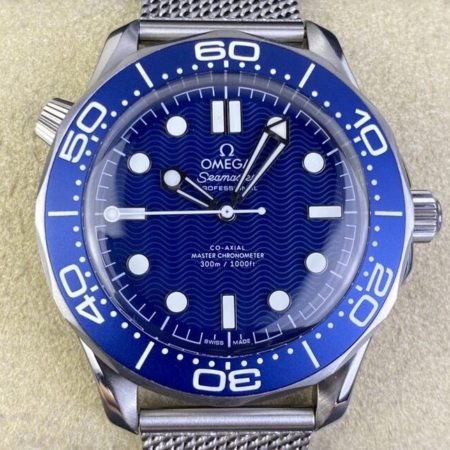 VS Factory Omega Seamaster Replica Diver 300M 210.30.42.20.03.002 Blue Dial