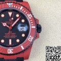 VS Factory Custom Rolex Replicas Submariner Red Carbon Fiber Case