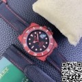 VS Factory Custom Rolex Replicas Submariner Red Carbon Fiber Case