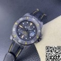 VS Factory Custom Replica Rolexs Submariner Carbon Fiber Case Yellow