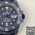 VS Factory Custom Replica Rolexs Submariner Carbon Fiber Case Yellow