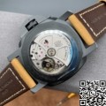 VS Factory Luminor Mrian Panerai PAM441 Black Ceramic Case Size 44mm