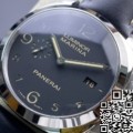 VS Factory Luminor Panerai Fake PAM359 Black Leather Strap Size 44mm