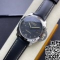VS Factory Luminor Panerai Fake PAM359 Black Leather Strap Size 44mm