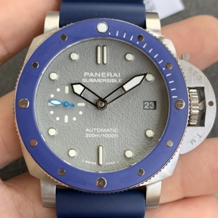 VS Factory Best Panerai Submersible Replica PAM00959 Shark Gray Dial Size 42mm 