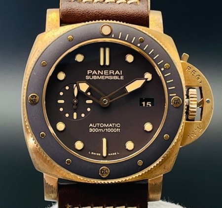VS Factory Panerai Submersible PAM00968 Bronze Material Size 47mm Replica