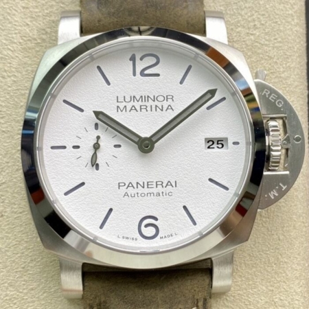 VS Factory Panerai Luminor PAM01394 White Dial Size 42mm Replica