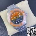 VS Factory Custom Rolex Submariner Orange Dial Size 40mm
