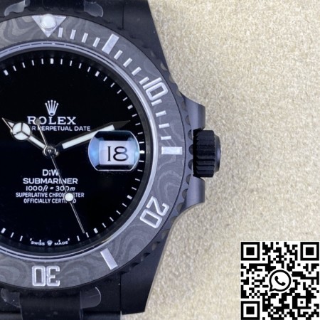 VS Factory Custom Rolex Submariner Carbon Fiber Bezel Replica