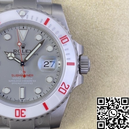 VS Factory Custom Rolex Submariner White Ceramic Bezel Watches