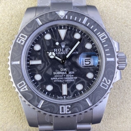 VS Factory Custom Rolex Submariner Carbon Fiber Dial Watch