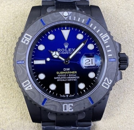 VS Factory Custom Rolex Submariner Gradient Blue Watch