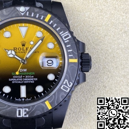 VS Factory Custom Rolex Submariner Gradient Yellow Watch