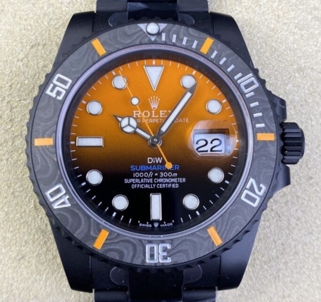 VS Factory Custom Rolex Submariner Gradient Orange Size 40mm