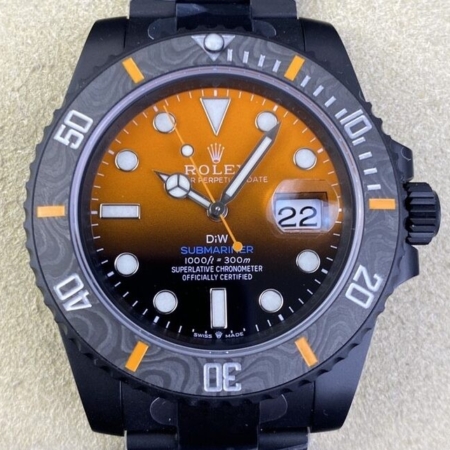VS Factory Custom Rolex Submariner Gradient Orange Size 40mm