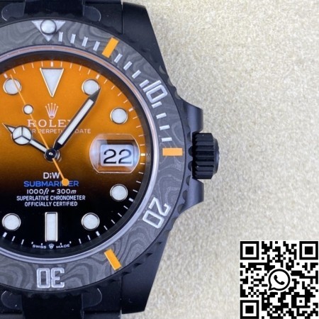 VS Factory Custom Rolex Submariner Gradient Orange Size 40mm