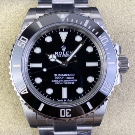 VS Factory Rolex Submariner M124060-0001 Black Dial Replica