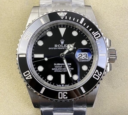 VS Factory Rolex Submariner M126610LV-0002 Black Dial Replica
