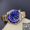VS Factory Rolex Submariner M116618LB-0003 Gold Watch Size 40mm