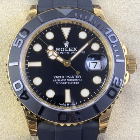 VS Factory Fake Rolex For Sale Yacht Master M226658-0001 Gold Watch Size 42mm
