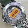 VS Factory Replica Omegas Seamaster Diver 300M 210.32.42.20.10.001 Green Rubber Strap