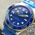 VS Factory Omega Seamaster fake Diver 300M 210.20.42.20.03.001 Blue Dial