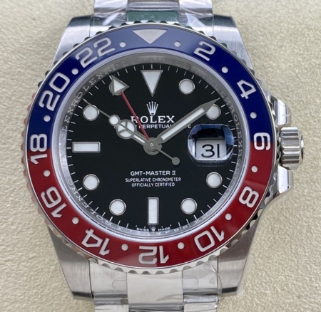 ARF Factory Rolex GMT Master II M126710BLRO-0002 Pepsi Replica Watch