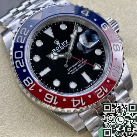 ARF Factory Rolex GMT Master II M126710BLRO-0001 Pepsi Replica