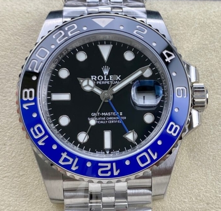 ARF Factory Rolex GMT Master II M126710BLNR-0002 Batman Replica Watch