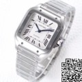 BV Factory Fake Cartier Santos WSSA0029 Whit Dial