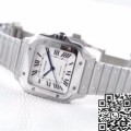 BV Factory Fake Cartier Santos WSSA0029 Whit Dial