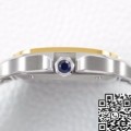 BV Factory Cartier Watch Fake Santos W2SA0016 White Dial