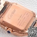 BV Factory Cartier Fake Santos WGSA0031 Rose Gold Watch