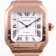 BV Factory Fake Cartier Watch Santos WGSA0018 Rose Gold Watch