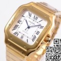 BV Factory Replica Cartier Watch Santos WGSA0029 Gold Watch