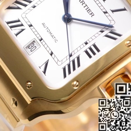 BV Factory Replica Cartier Watch Santos WGSA0029 Gold Watch
