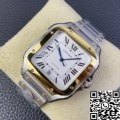 BV Factory Fake Cartier Watch De Santos W2SA0006 Golden Watch