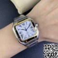 BV Factory Fake Cartier Watch De Santos W2SA0006 Golden Watch