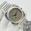 BV Factory Replica Bvlgari Octo Finissimo 103464 Silver Dial