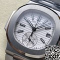 Fake Watch Patek Philippe 3K Factory Nautilus 5980 White Dial