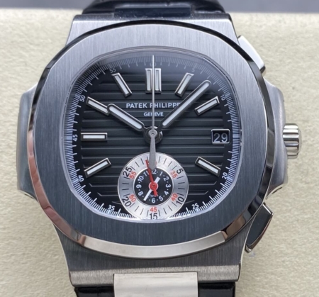 Replicas Patek Philippe 3K Factory Nautilus 5980 Black Dial