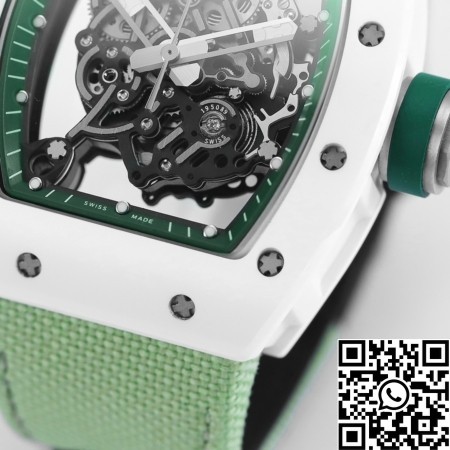 KV Factory Replica Richard Mille RM055 V5 Nylon Watchband