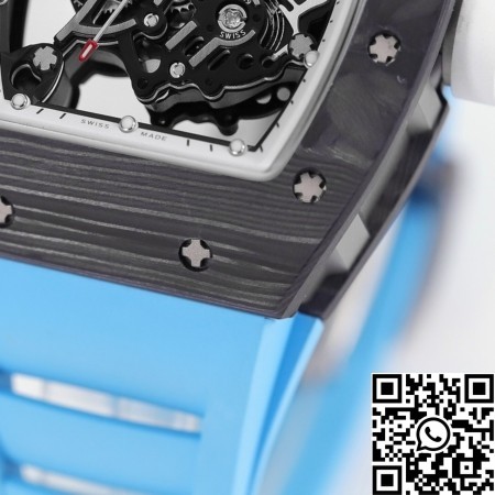 KV Factory Richard Mille Replicas RM055 V5 Carbon Fibre Case 