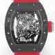 KV Factory Richard Mille Best Fake RM055 V5 Red Nylon Strap