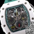 KV Factory Replica Richard Mille RM011-03 White Ceramic Case