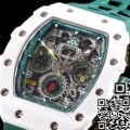 KV Factory Replica Richard Mille RM011-03 White Ceramic Case