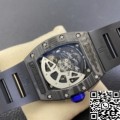 KV Factory Replica Richard Mille RM011 Blue Dial Carbon Fiber Watch Case